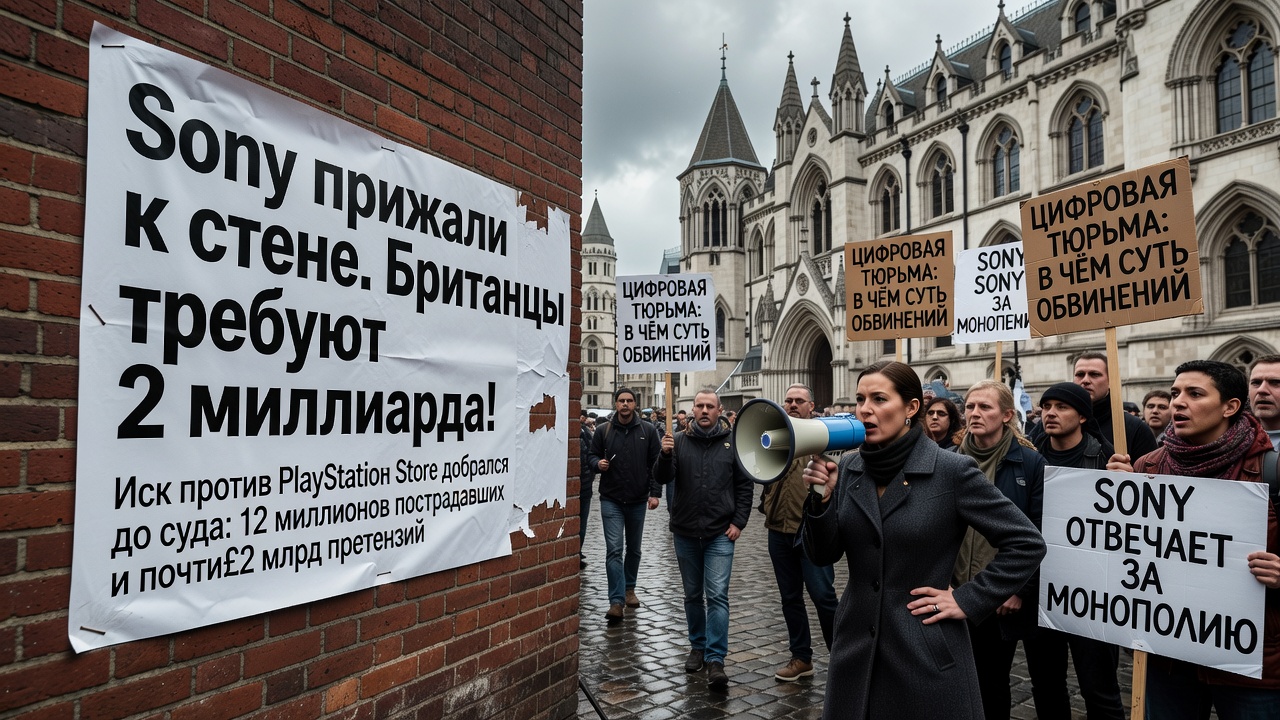 Sony прижали к стене. Британцы требуют 2 миллиарда!